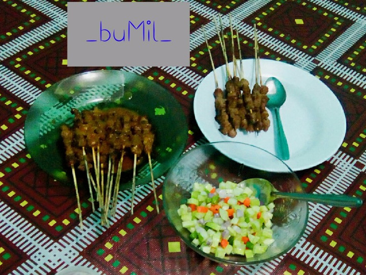 Langkah Mudah untuk Menyiapkan Sate Sapi Bumbu Kacang🌱buMil yang Bikin Ngiler