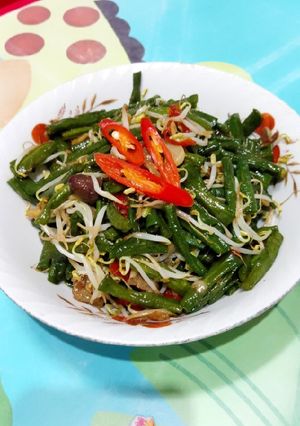Foto resep Tumis Kacang Panjang Tauge