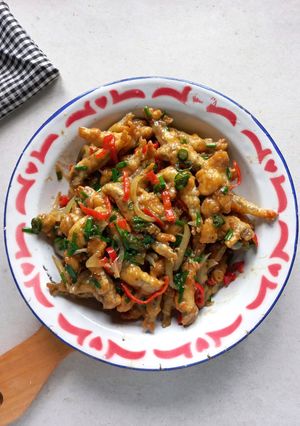 Foto resep Teri kriuk bumbu