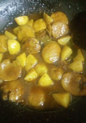 Foto resep Semur jengkol, kentang pedas manis