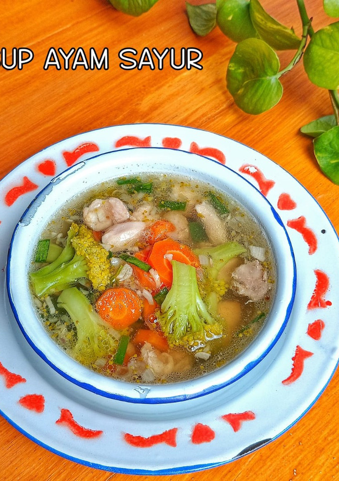 Foto resep Sup Ayam Sayur