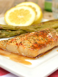 A picture of Baked Haddock with Brown Butter.
