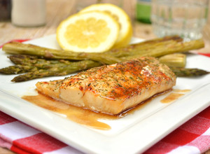 A picture of Baked Haddock with Brown Butter.