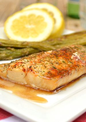 A picture of Baked Haddock with Brown Butter.