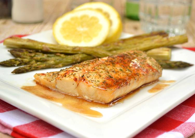 Get Breakfast of Baked Haddock with Brown Butter