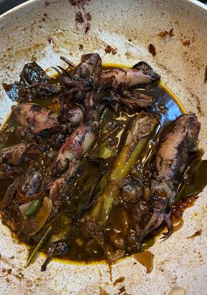 Foto resep Cumi hitam ala madura