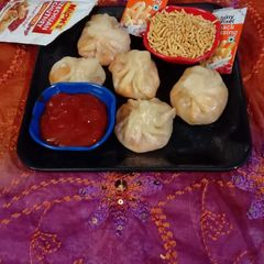 A picture of Steamed Veg Momos😋😋 kids favourite.