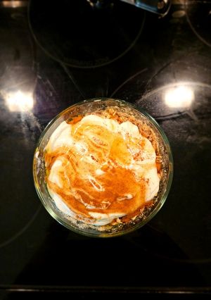 A picture of Apple crumble.