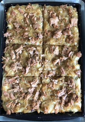 Une photo de Pissaladière au thon