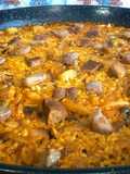 Duck, Mushroom, and Foie Gras Paella