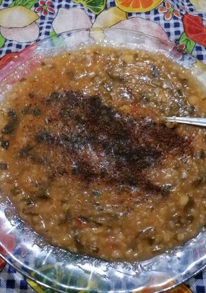عکسی از دستور آش سرماخوردگی🤧🍲