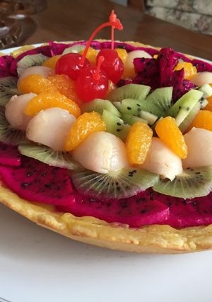 Foto resep Fruit Pie Pan Tutty Fruitty