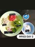 MPASI Bubur Saring Daging sapi PokCoy
