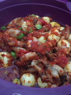 Foto resep Cumi Asin Balado