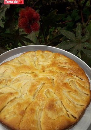 Una foto de Torta de manzana (Bajas en calorías) 🍎🥧😊