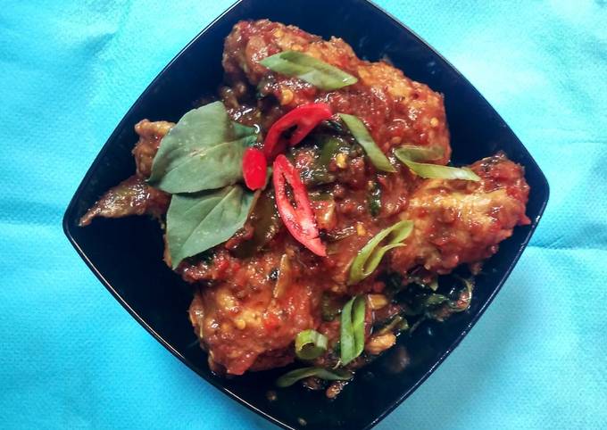 Resep Ayam bumbu rujak yang Lezat Sekali