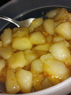 Una foto de Peras caramelizadas