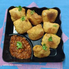 A picture of Veg momos.
