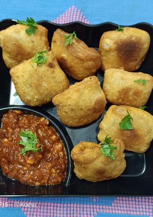 A picture of Veg momos.