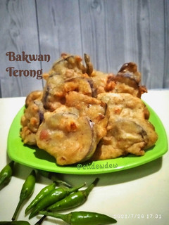 Foto resep *Bakwan Terong Ungu*