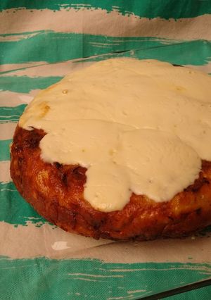 Una foto de Tortilla de papa y espinaca