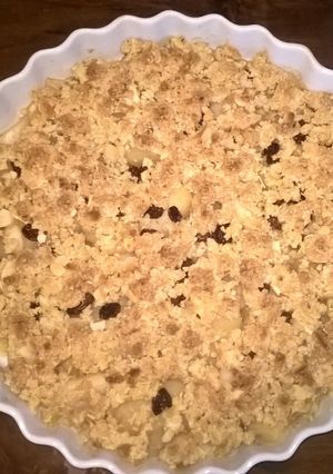Almás crumble recept fotója