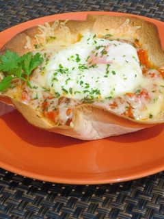 Una foto de Huevos Rancheros a la española