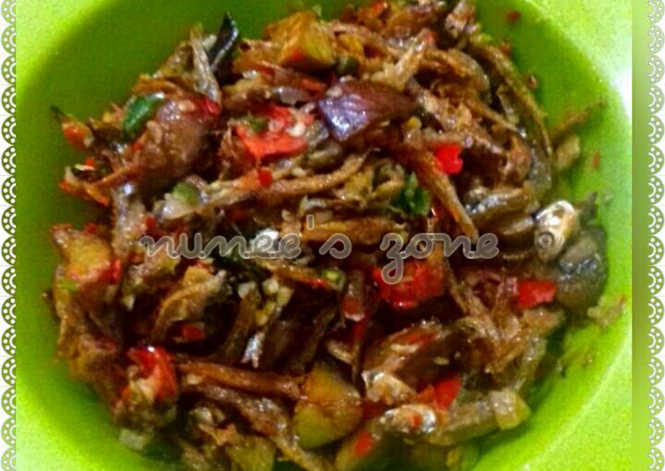Resep Teri jengkol balado Anti Gagal