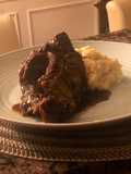 Lamb Chops w/ Whipped Garlic Mash
