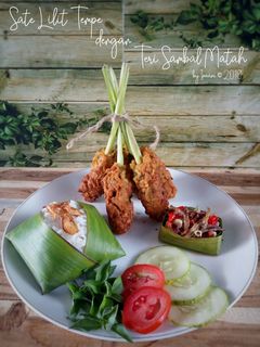 Foto resep Sate Lilit Tempe dengan Teri Sambal Matah