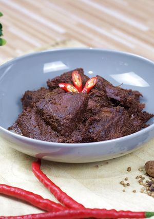 Foto resep Rendang Daging Sapi Bumbu Rempah