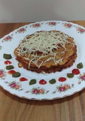 A picture of Chana Dal Chila.