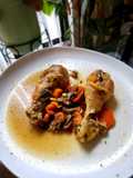 Pollo al ron