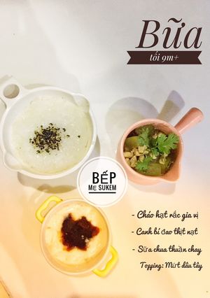 Hình của món Bữa tối cho em bé.