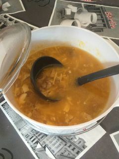 Una foto de Sopa a mi estilo