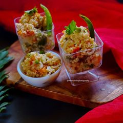 A picture of Dalia Upma.
