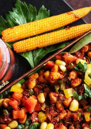 A picture of Hongkong crispy corn.