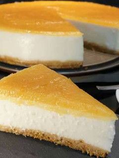 Foto principal de Tarta de queso fresco y membrillo sin horno