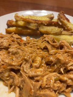 Una foto de Carne desmechada con barbacoa