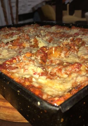 Una foto de Lasagna fácil con pollo