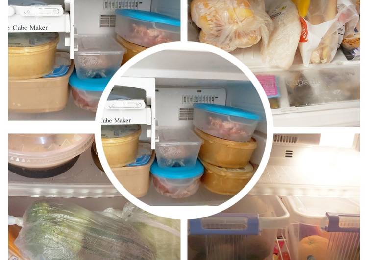 Resep Tips Menyimpan Stock Bahan Makanan Di Kulkas Yang Renyah
