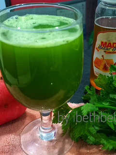 Foto resep Jus apel seledri labu siam lemon (minuman penurun kolesterol)