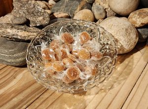Una foto de 🍯🫚 Caramelos de miel y jengibre fresco 🫚🍯 Receta del cuaderno de mi abuela 📕👵🏻