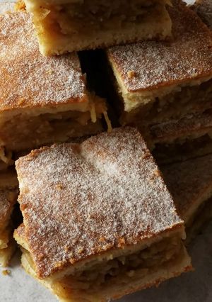 Pihe-puha almás pite recept fotója
