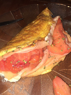 Una foto de Omelette completo