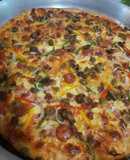 Pizza casera all the way!