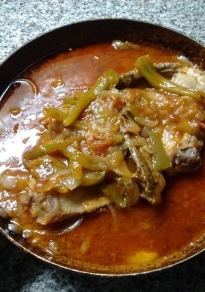 Una foto de Pollo a la Portuguesa