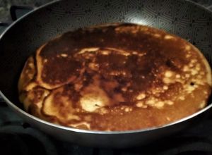 Una foto de Pancake de Avena para el "Desayuno"