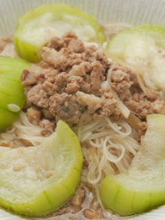 絲瓜肉末麵線 的食譜成品照片