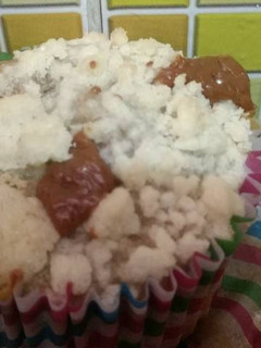 Una foto de Muffins de banana con dulce de leche